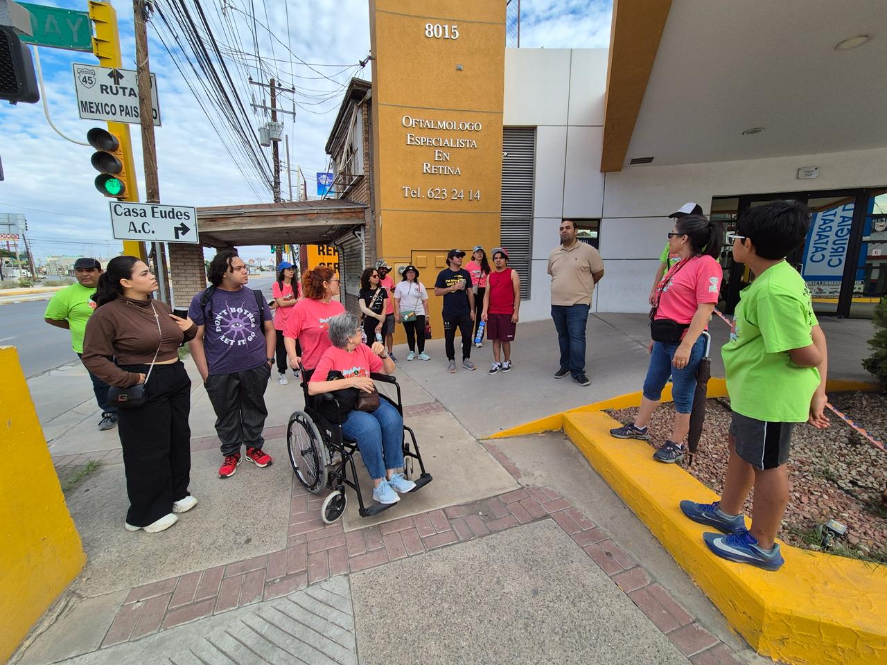 Platicaminatas sobre movilidad y accesibilidad universal. Foto: cortesía.