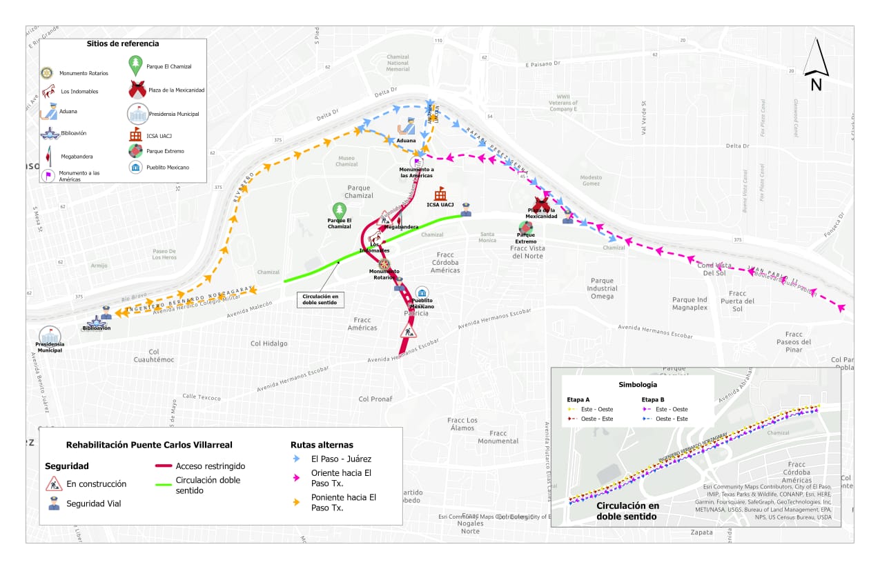 Rehabilitación del Puente Carlos Villarreal comenzará en febrero