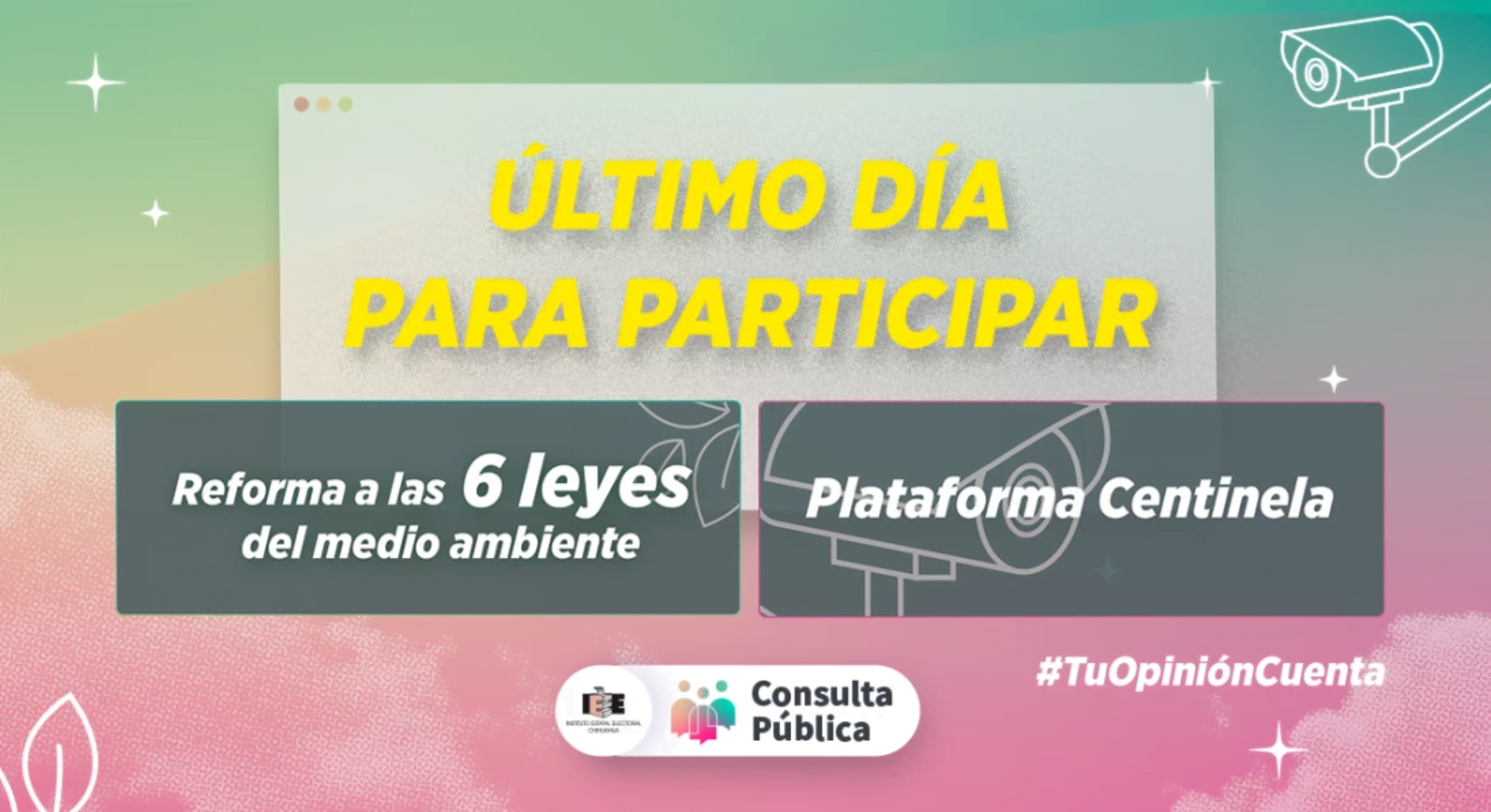 Hoy, último día de consultas públicas sobre Plataforma Centinela y leyes ambientales