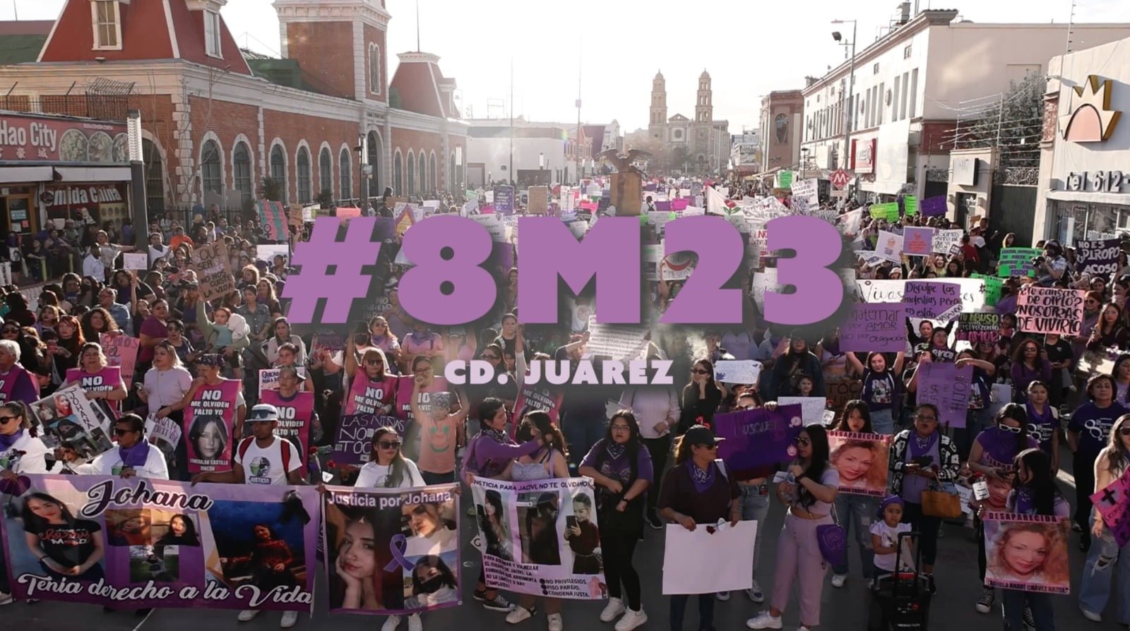 Video: Crónica audiovisual del 8M en Ciudad Juárez