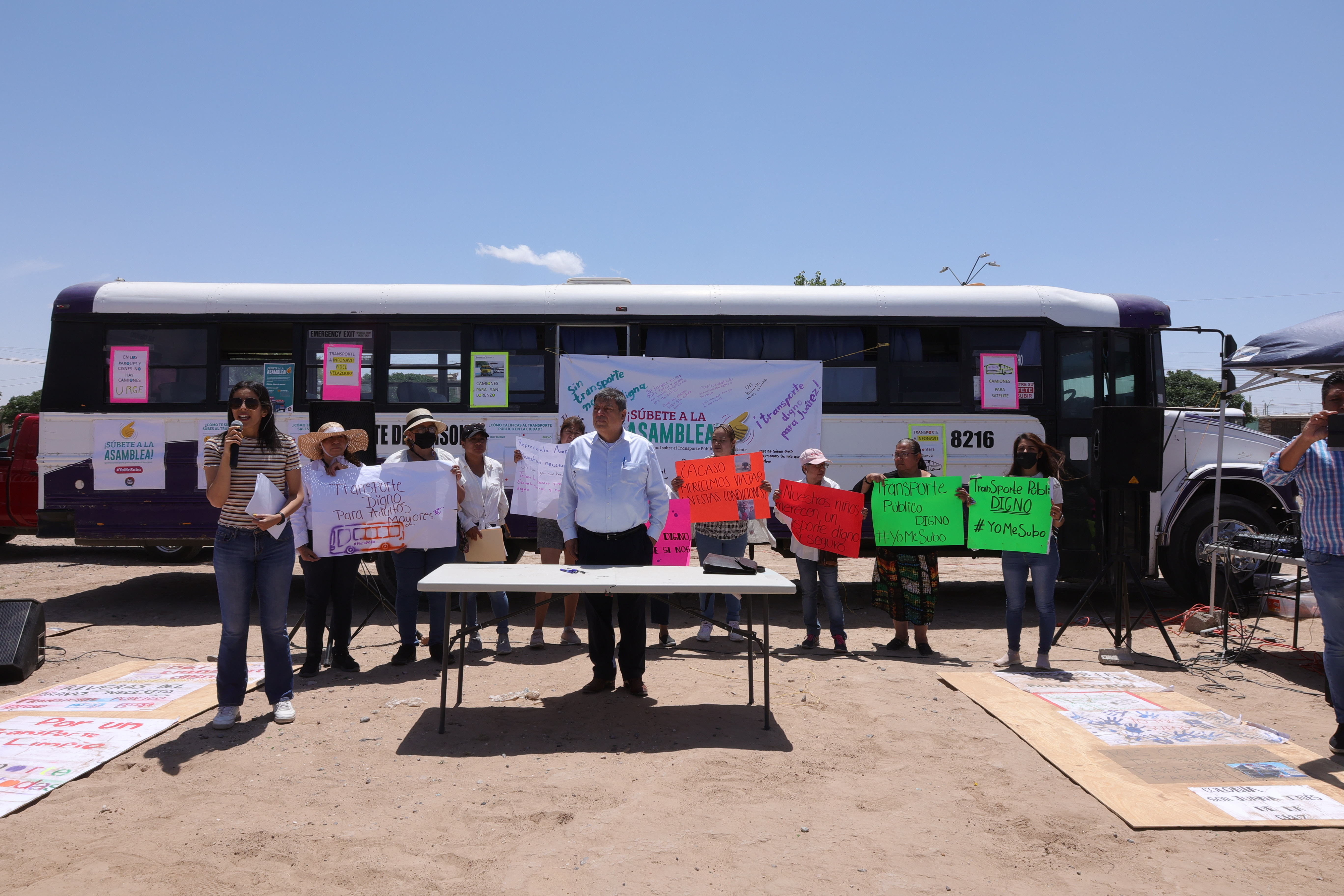 Arranca en Riberas asamblea por un mejor transporte público
