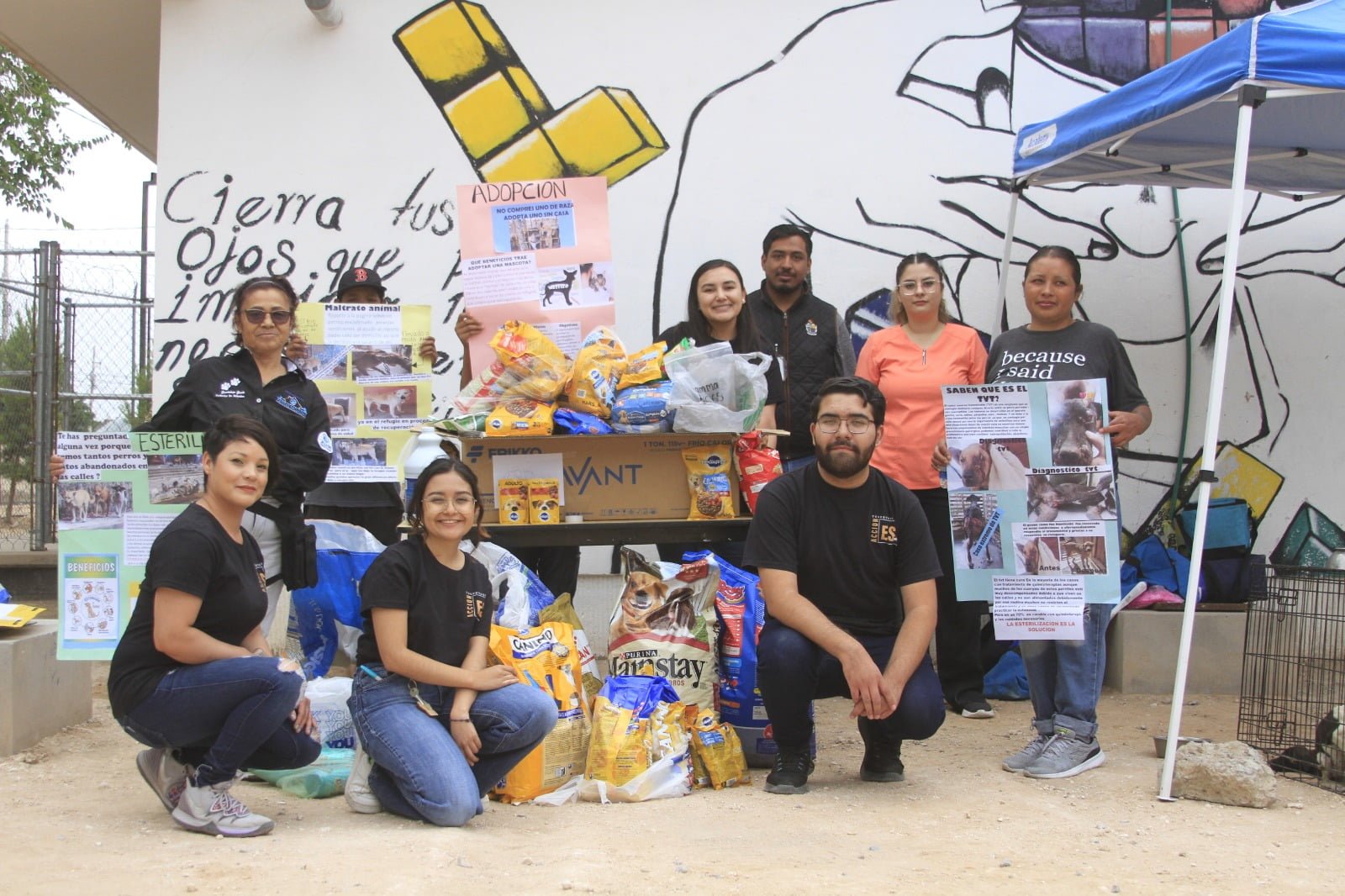 Organizan colecta y jornada de vacunación a favor del refugio Patitas Mojadas