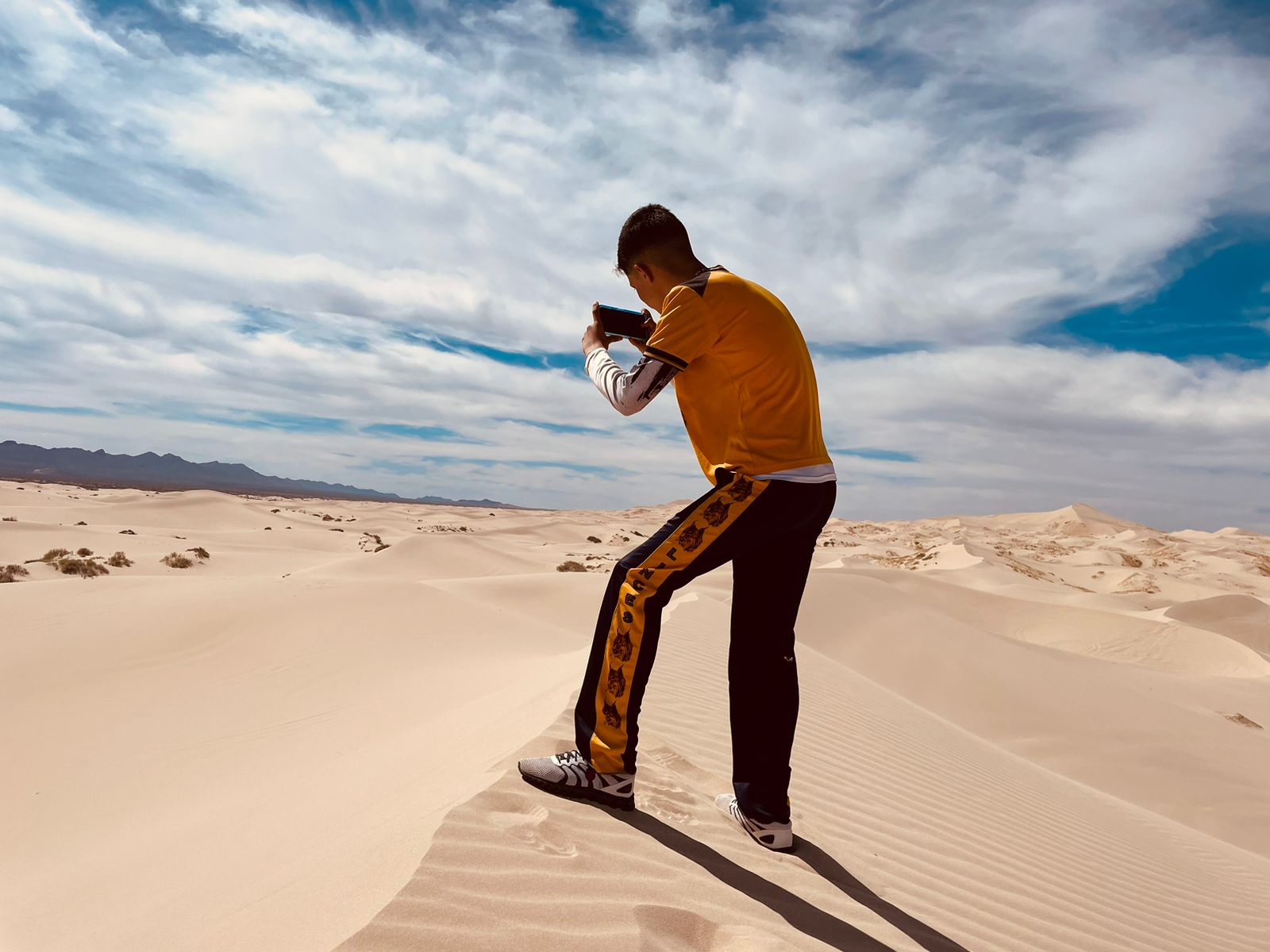 Concluye taller de fotografía de Arte en el Parque en Dunas de Samalayuca