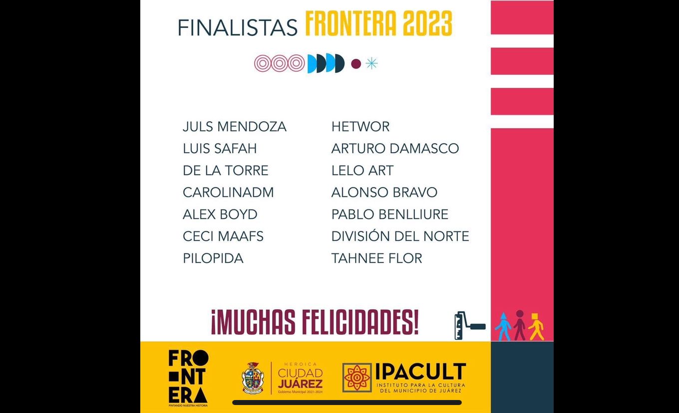 Tras polémica, anuncian lista de artistas seleccionados para crear murales en puentes