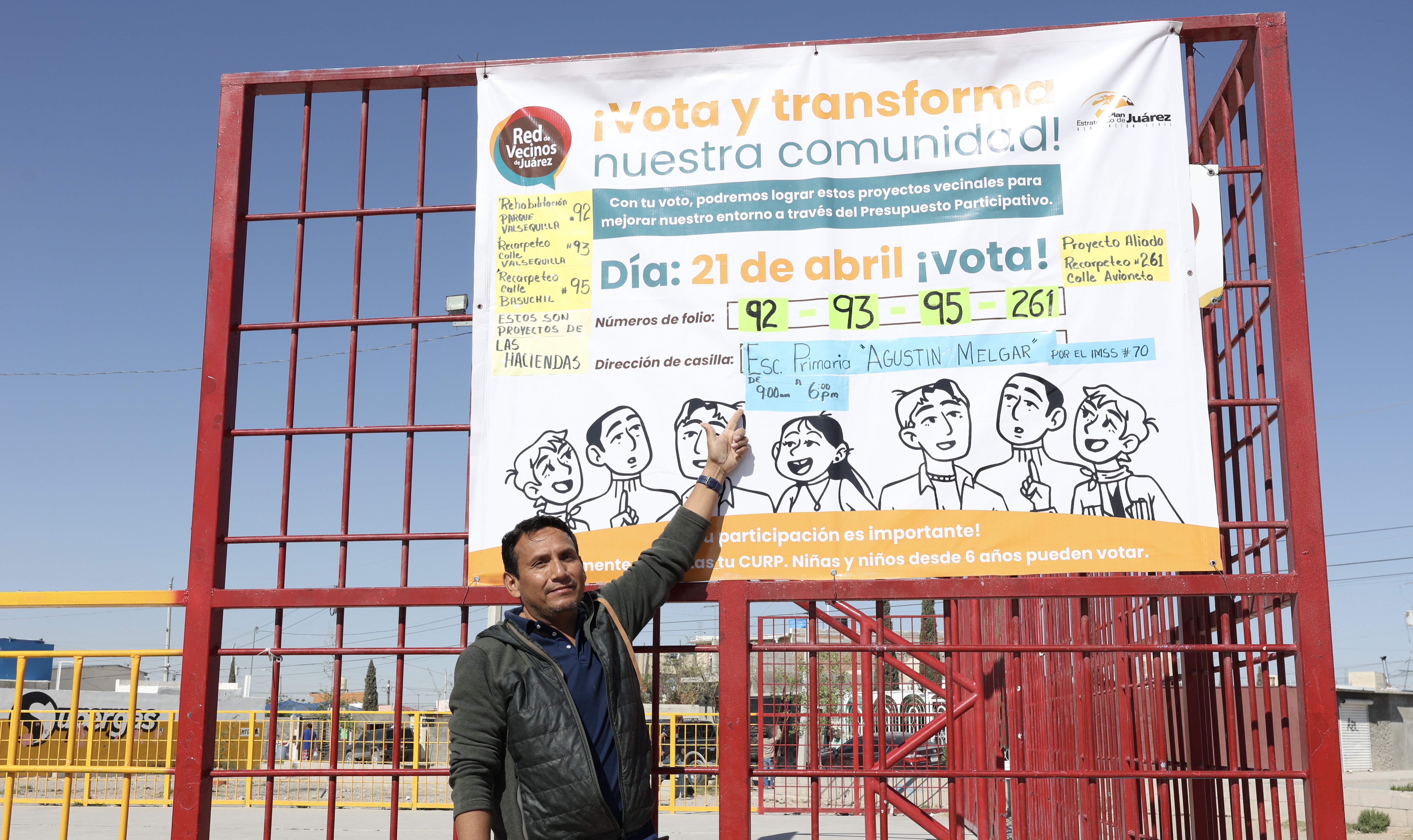 Habitantes de Las Haciendas buscan mejorar su parque con Presupuesto Participativo