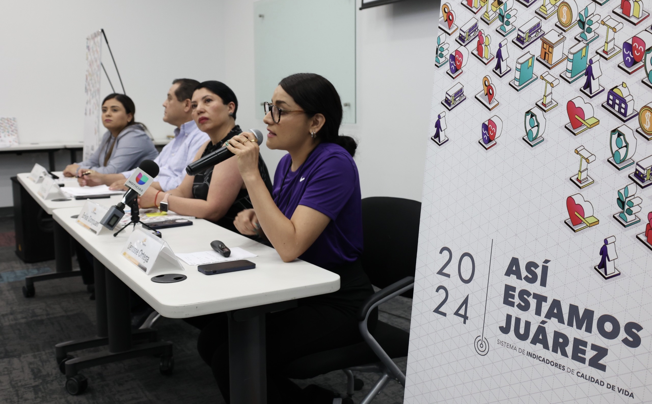 Presentan informe Así Estamos Juárez 2024
