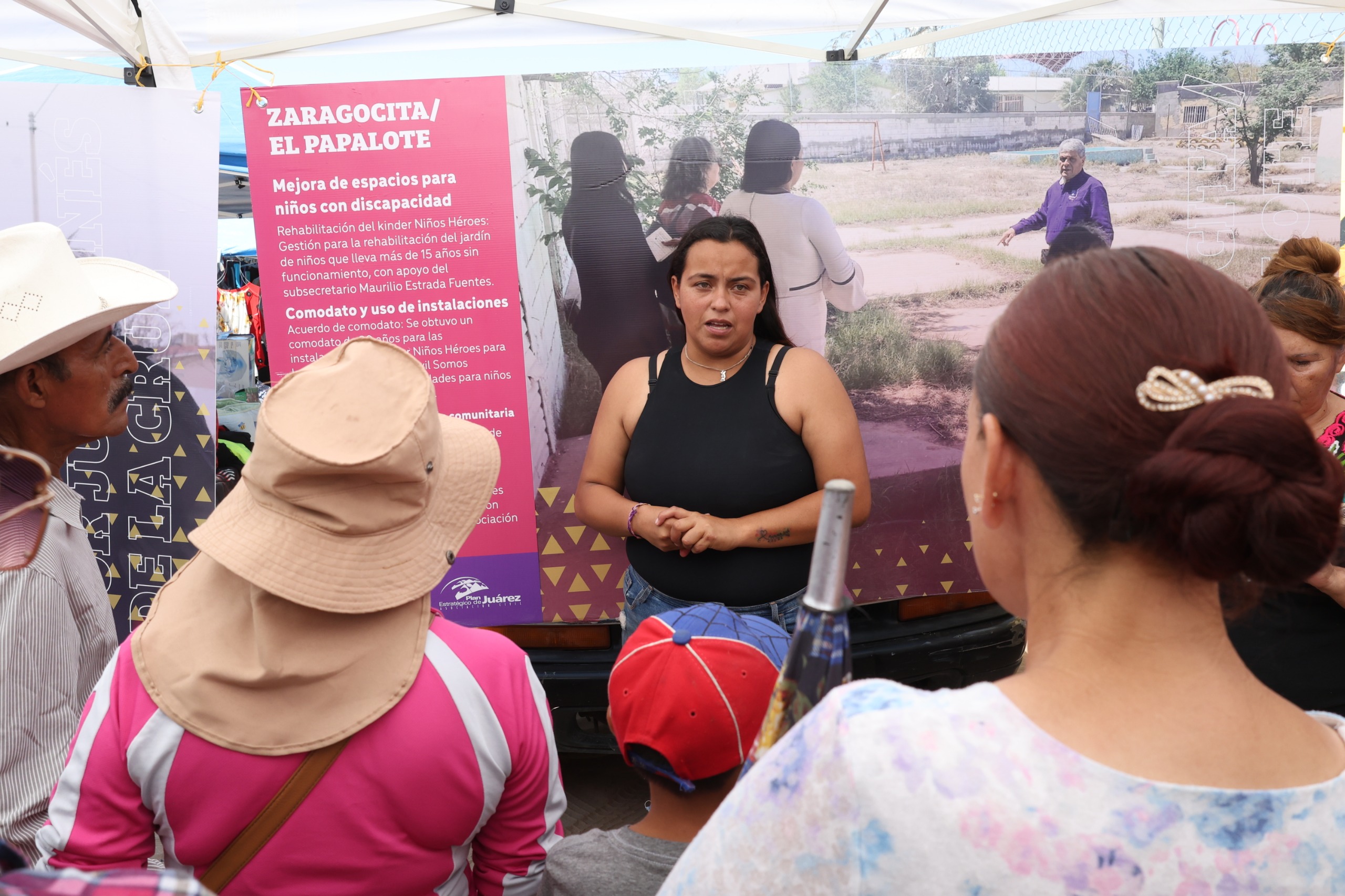 Exponen logros comunitarios en segundas de San Pancho