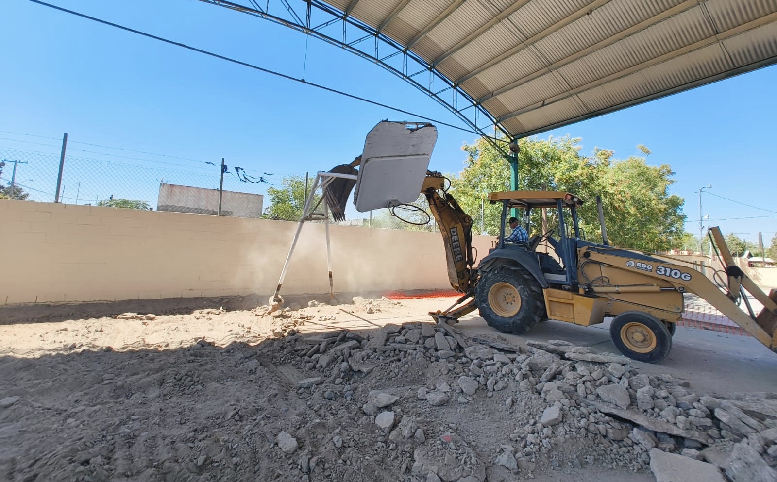 Inician obras de Presupuesto Participativo en el Valle de Juárez