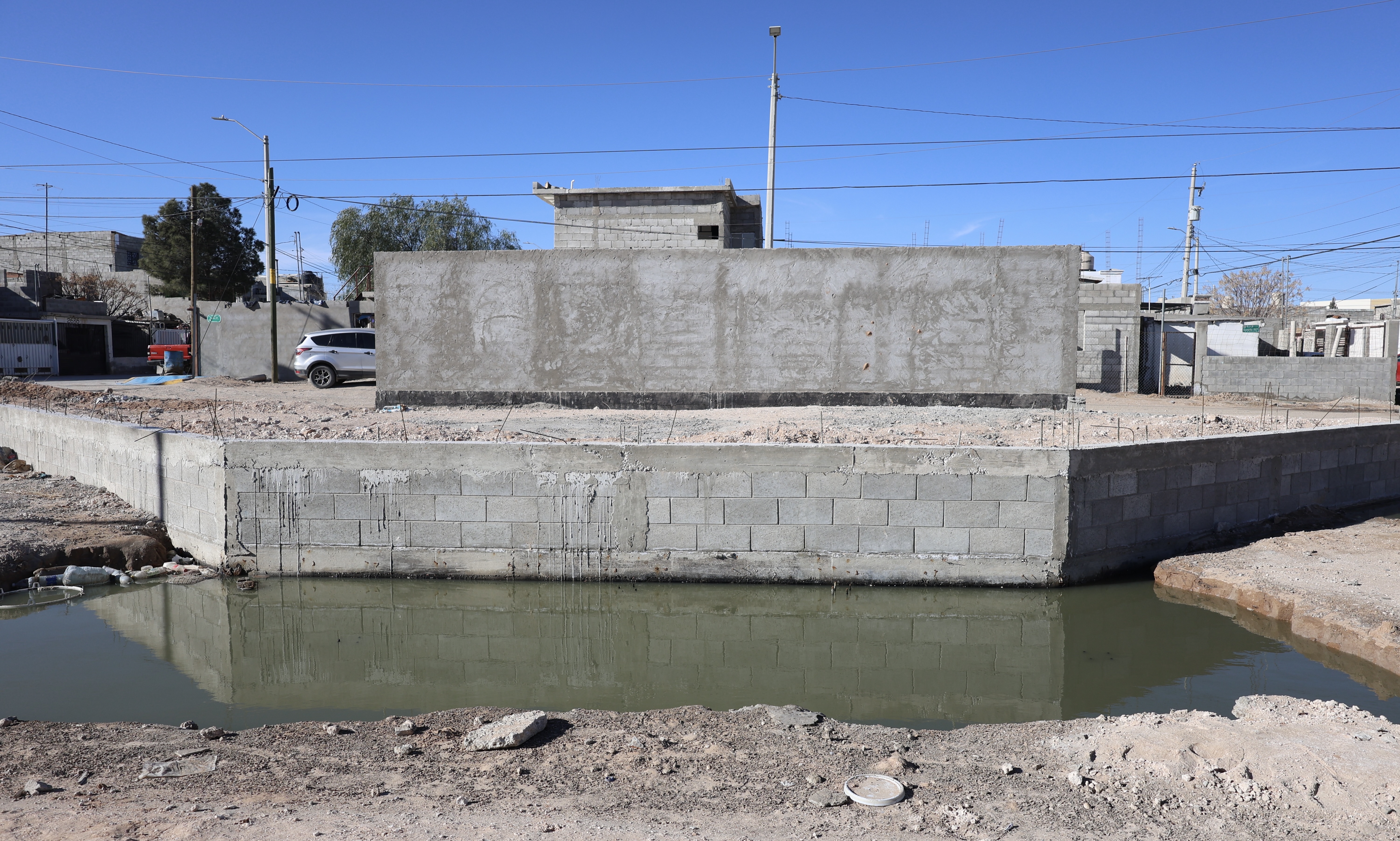 Por fuga de aguas negras, Municipio canceló contrato de teatro al aire libre