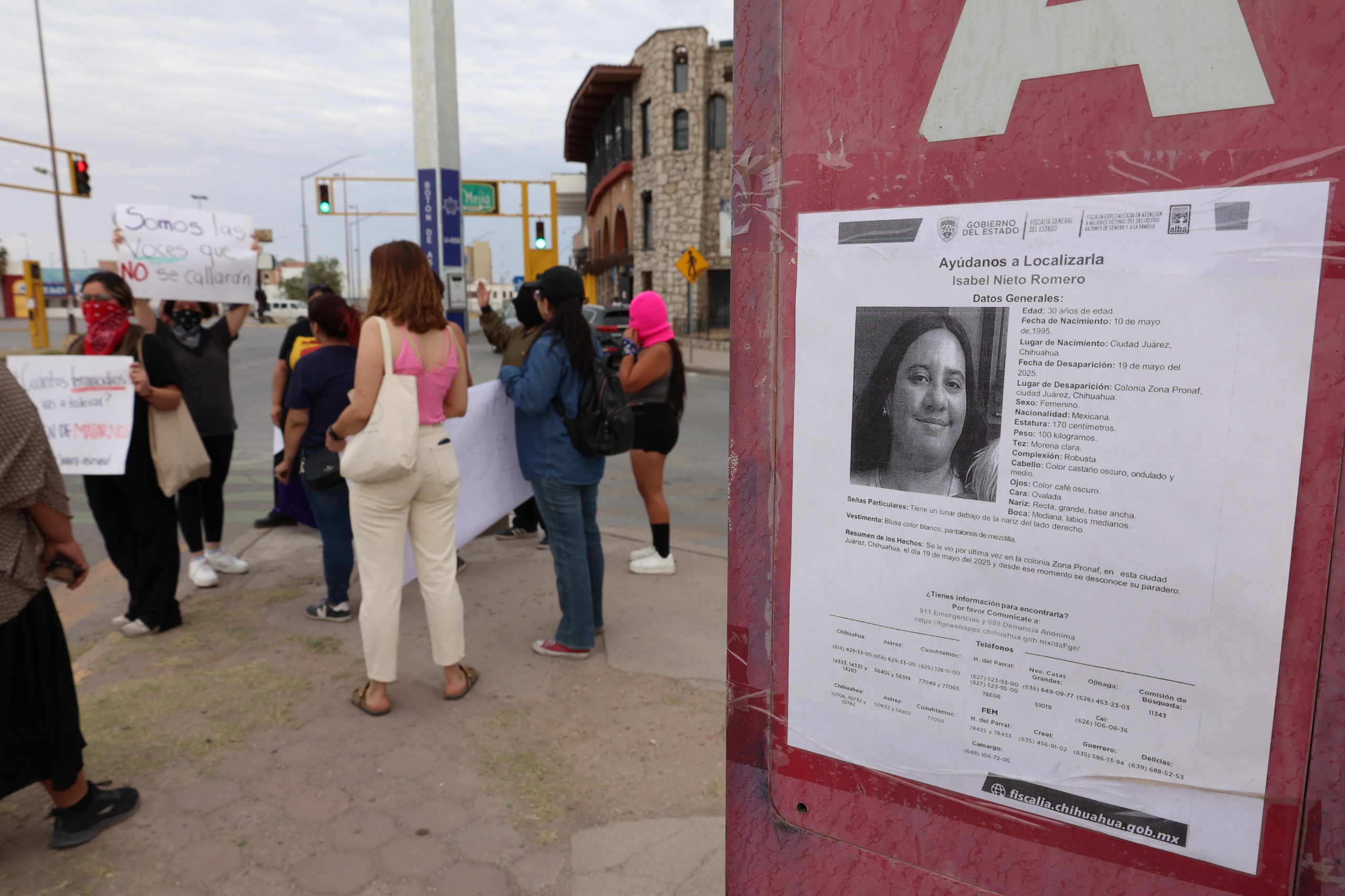 \"Ni una más\": exigen justicia por mujeres víctimas de feminicidio