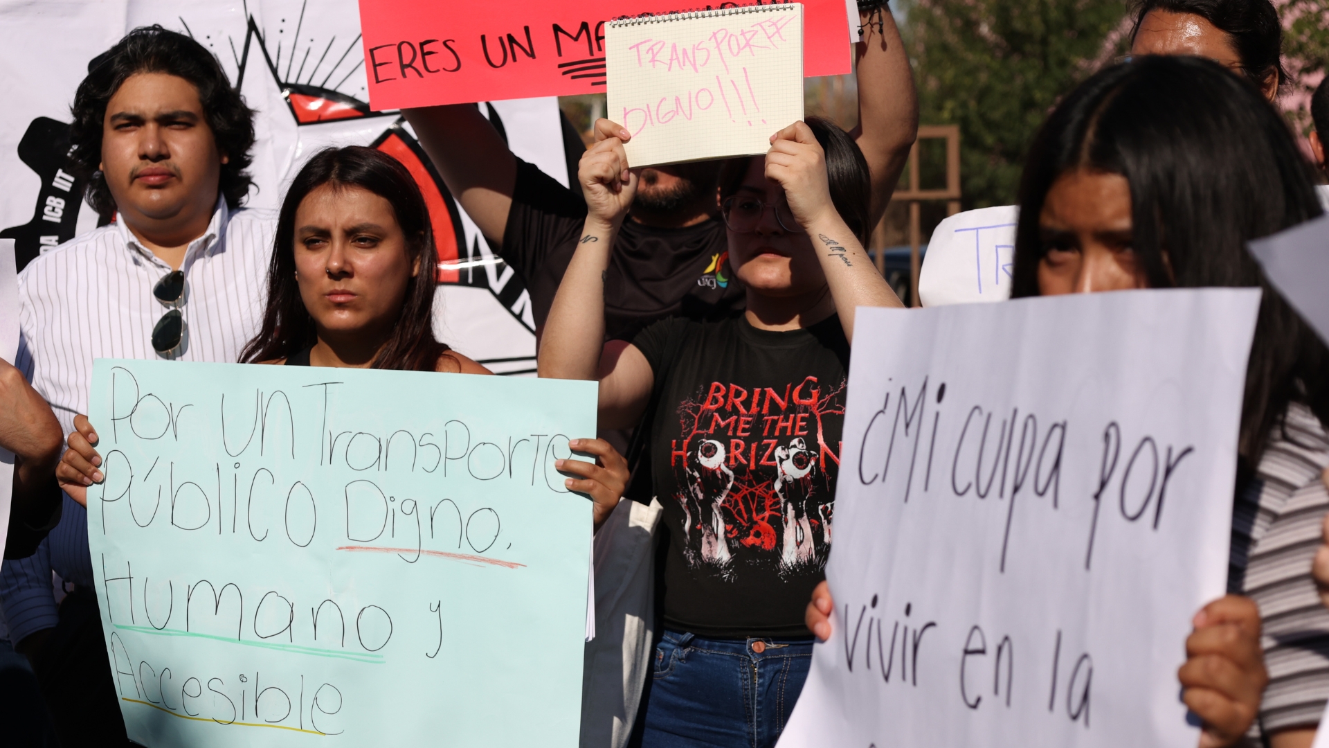 Sin avances sobre exigencias de transporte gratuito: Frente Estudiantil de la UACJ
