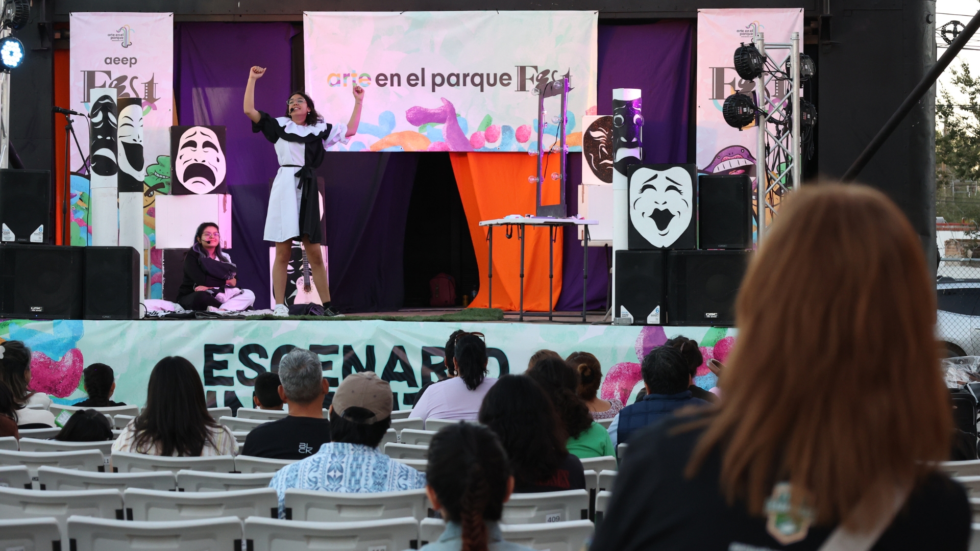 Infancias de Juárez viven su derecho a la cultura en Arte en el Parque Fest 2025