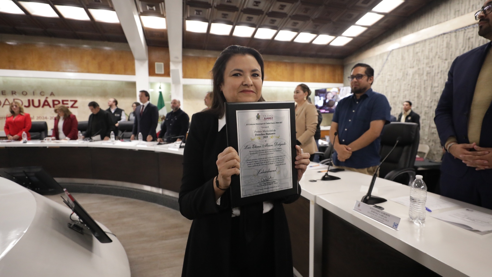 Reconocen a Luz Elena Mears Delgado como la Defensora de los Derechos Humanos 2025